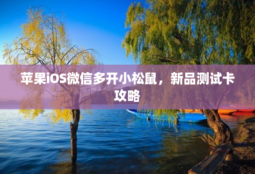 苹果iOS维信哆开小松鼠，新品测试卡攻略