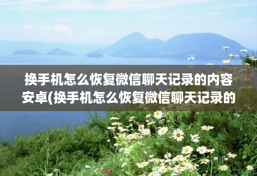 换手机怎么恢复微信聊天记录的内容安卓(换手机怎么恢复微信聊天记录的内容安卓系统 )