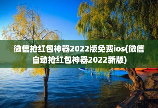 微信抢红包神器2022版免费ios(微信自动抢红包神器2022新版)