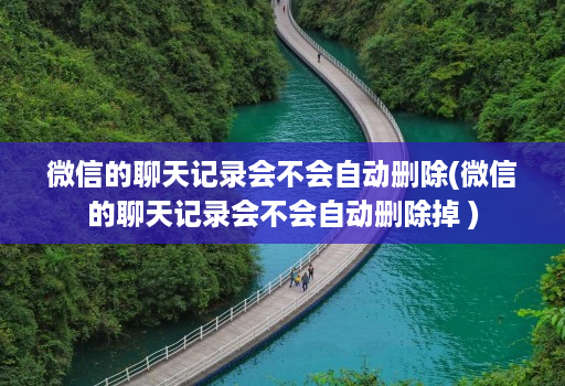 微信的聊天记录会不会自动删除(微信的聊天记录会不会自动删除掉 )