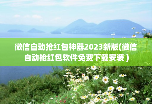 微信自动抢红包神器2023新版(微信自动抢红包软件免费下载安装 )