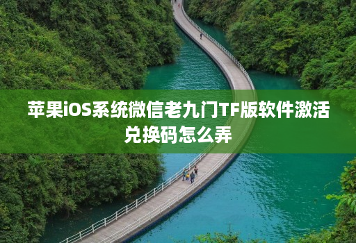 苹果iOS系统微信老九门TF版软件激活兑换码怎么弄