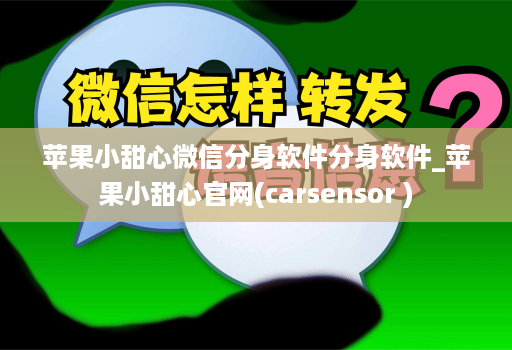 苹果小甜心微信分身软件分身软件_苹果小甜心官网(carsensor )