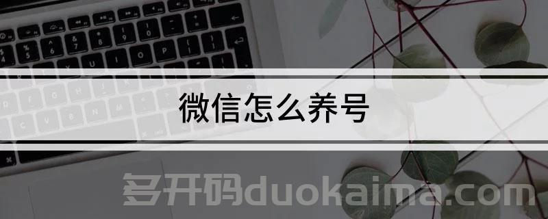 2022年微信怎么养号不容易被封？不得不知的，微信养号九大法则！《<strong>苹果</strong>小白泽下载码》